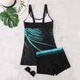 thumbnail image 4 of ZPAQI Women Modest Swimsuits Two Piece Swimsuit Bathing Suits Tummy Control, 4 of 9