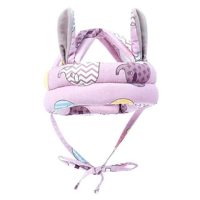 Protección para La Cabeza Del Niño Sombrero Duro Casco para Caminar para Bebés Sombrero Duro Sombrero de Seguridad de Algodón Antichoque - Púrpura Sunnimix casco protector para bebés