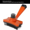 thumbnail image 6 of Cat Grooming Brush, for Dogs Cats Pet Grooming Brush Tool Gently Removes Loose Undercoat, Mats Tangled Hair Slicker Brush for Pet Massage Removes , Mats, and Loose Hair | for Short or Long Hair, 6 of 8