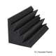 thumbnail image 1 of 12Pcs Studio Acoustic Soundproofing Sound Foam Absorber Sponge for Corners Treatment, 1 of 4
