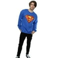 thumbnail image 4 of DC Comics Mens Superman Logo Sweatshirt, 4 of 5