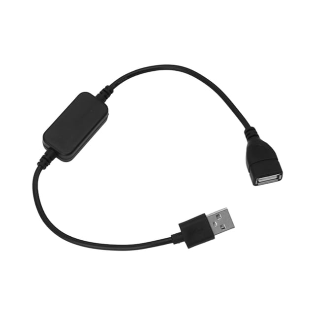 Wireless String Lights Dimmer, Dimmable IP44 Single Color Lights Strip Dimmer Plastic for TV Table Black,White