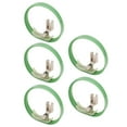 thumbnail image 4 of Prensatelas De Costura, Prensatelas De Doble Anillo, 5 Uds., Mano De Obra Fina De Acero Inoxidable De Plástico Para Máquina De Coser Industrial ZAQW Double Ring Presser Foot, 4 of 8
