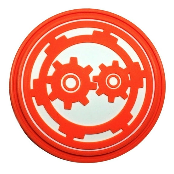 The Orville Red Engineering Symbol PVC Pin