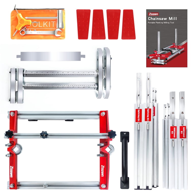 Zozen Chainsaw Mill, Portable Sawmill - Can be Assembled into 3