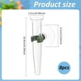 thumbnail image 2 of 1 Set Plastic Floral Water Tubes for Flower Arrangement Clear 109x42.5x41mm 8pcs/set, 2 of 7