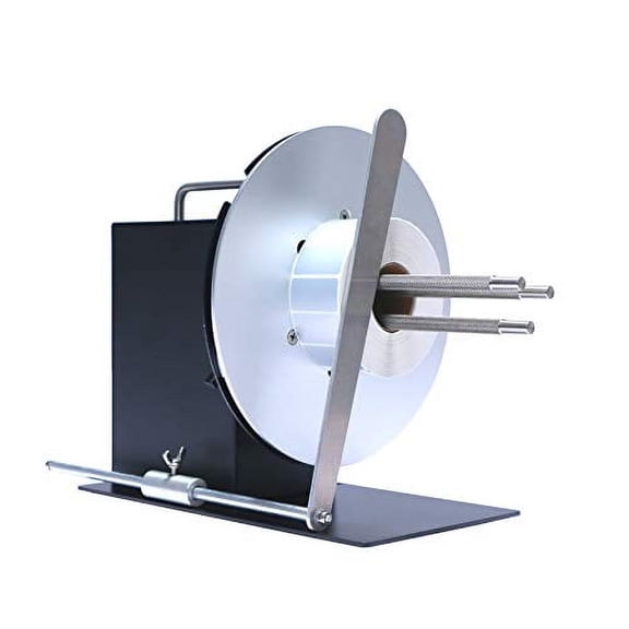 U.S. Solid Automatic Label Rewinder Rewinding Machine, 4.72" Max. Label Width, 1"-4" Core Diameter