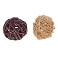 thumbnail image 4 of 60Pcs Wicker Rattan Balls Natural Decorative Vase Filler, House Ornament, Christmas Tree Garden Wedding Table Decoration,Craft DIY, Parrot, Bird Toys Balls., 4 of 8