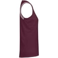 thumbnail image 2 of Holloway Sportswear S Womens RETRO BASKETBALL JERSEY Maroon/White 224376, 2 of 5