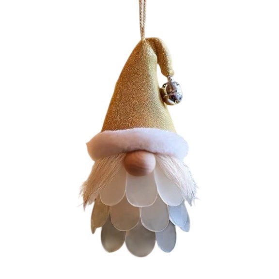 Handmade Sea Glass Ornament Unique 3D Pendant Decoration for Christmas Party Holiday Ideal for Ocean Lovers and Collectors