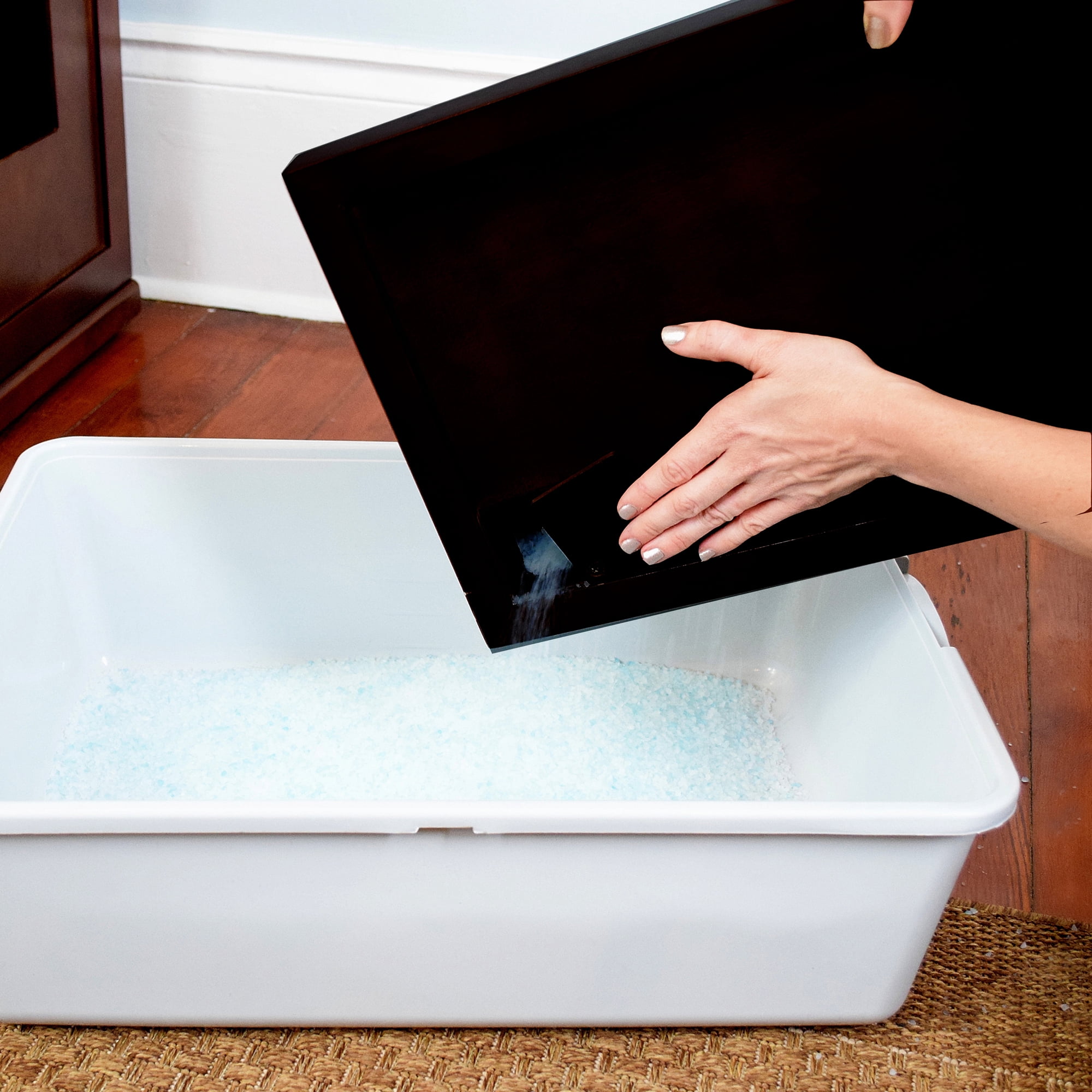 The Refined Feline Litter Catch for the Refined Litter Box, Espresso