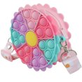 thumbnail image 2 of EXDOLL Pop on It Fidget Toys Pop Its Purse Simple Dimple Poppers Fidgets Sensory Toy Flower Pop Shoulder Bags, 2 of 9