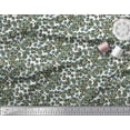 thumbnail image 2 of Soimoi Moss Georgette Fabric Flower Watercolor Print Fabric by The Yard 42 Inch Wide, 2 of 3