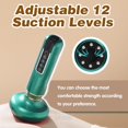 thumbnail image 3 of Handheld Cellulite Massager, Body Sculpting Machine, Rechargeable & Cordless Anti-Cellulite Massager, Stomach Fat Massager, Massage Abdominal Belly Thighs Butt Neck at Home (Green), 3 of 7