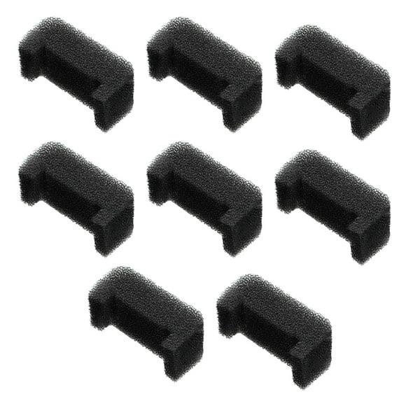 4 Pieces Aquarium Bio Sponge Activated Filter Cotton DIY Aquarium Bio Sponge Tool Kit for Fish Tank Fountain Sump Accessories Garden Pumps 8pcs