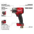 thumbnail image 2 of Llave de Impacto Milwaukee M18 FUEL 1/2" Torque Medio 650 ft-lbs, 2 of 6