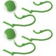 thumbnail image 3 of Interactivos para Gatos Con Rodante Automática Interior (2 Unidades) Color Verde, 3 of 4