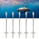 thumbnail image 4 of Puntas de flecha de pesca con arco de acero inoxidable, tirachinas, dardo catapulta, puntas para disparar peces, 5 uds., 4 of 8