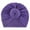 Purple, variant on Bonnet For Kids 2Pcs Flower Baby Girls Hats, Baby Turban Hospital Bonnets Beanies Hats Stretchy Toddler Hospital Hat Cotton Head Wrap Beanie Cap