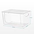 thumbnail image 7 of HBlife 2 Pack Pantry Organizer Storage Stackable Kitchen Laundry Organizers for Onion, Potato, Fruit, Produce, Vegetable Clear, 7 of 7