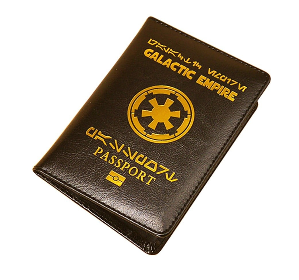 ST-T1908 Star Wars Earth Approach Passport Holder Case Cover 