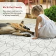 thumbnail image 6 of nuLOOM Saunders Geometric Indoor/Outdoor Area Rug, 9' 6" x 12', Saunders Light Grey, 6 of 11