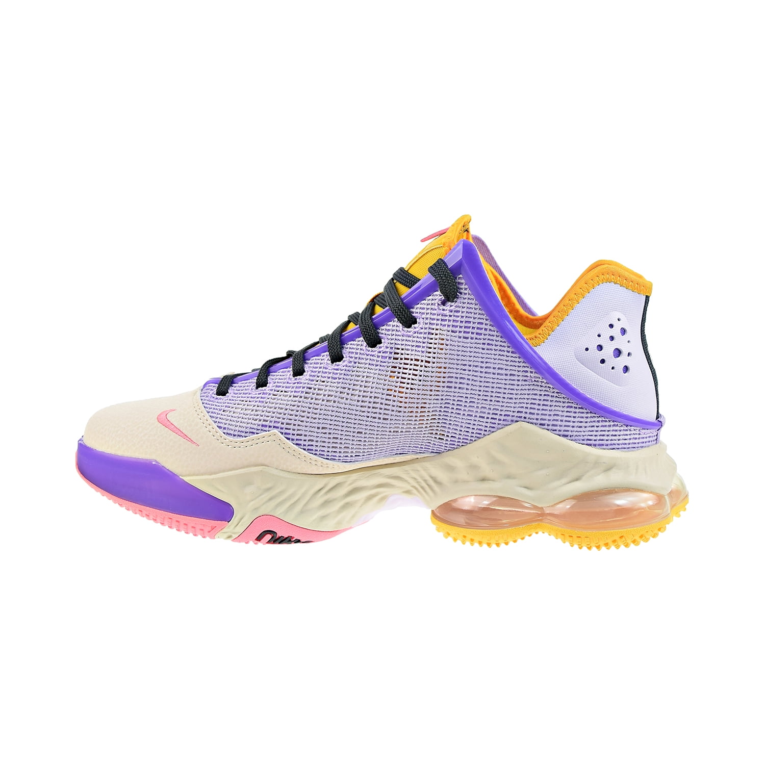lebron 16 purple yellow