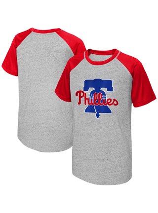 Youth MLB Productions Heather Gray Philadelphia Phillies MBSG T-Shirt 