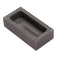 thumbnail image 2 of Molde de lingote de grafito, molde de refinación rectangular para fundir metales de fundición, joyería, 10ml, 2 of 5