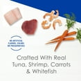 thumbnail image 4 of (8 pack) Fancy Feast Limited Ingredient Wet Cat Food Complement, Broths With Tuna, Shrimp & Whitefish, 1.4 oz. Pouch, 4 of 17