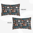 thumbnail image 2 of Balery Coffee Lover Print Bedding Queen Pillow Cases - Envelope Closure - Soft Brushed Microfiber Fabric - Shrinkage and Fade Resistant Pillow Cases-16"x24", 2 of 6