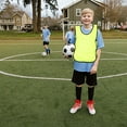 thumbnail image 3 of WHAMVOX 8Pcs Reusable Soccer Pinnies Lightweight Polyester Vests with Open Sides for Ventilation, 3 of 8