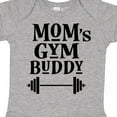 thumbnail image 4 of Inktastic Mom's Gym Buddy Fitness Workout Boys or Girls Baby Bodysuit, 4 of 5
