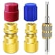 thumbnail image 2 of 1Set R12 To R134a A/C Filling Valve Port Adapter Retrofit Kit with Couplers, 2 of 5