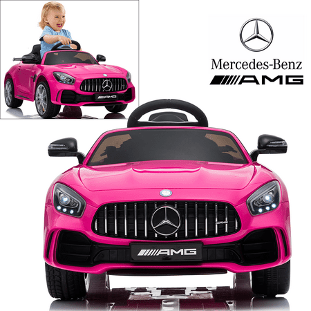 Mercedes Benz AMG GTR 12V Kids Electric Ride On Car w/ Remote Control