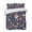 Navy Blue, variant on Quilts Queen Size, Summer Beach Palm Tree Soft Comforter Bedding Set for Bed, Blue Coastal Tropical Ocean Lightweight Quilted Bedspread with Pillow Cover(2 Pieces) for All Season, 90x96 Inch