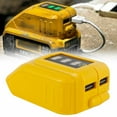 thumbnail image 1 of USB Rechargeable Battery Adapter Charging Converter ABS+ Fireproof Material Power Converter Portable Power Charger, 1 of 9