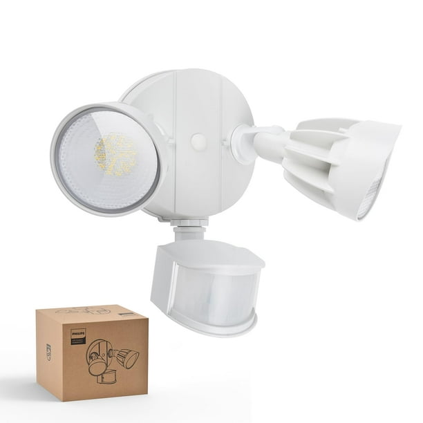 Luz LED de seguridad Philips 44W 4200lm con sensor de movimiento PIR