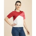 thumbnail image 3 of Moomaya Short Sleeve Round Neck Regular Fit Solid Top - Women's Casual Solid Top, 3 of 9