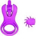 thumbnail image 5 of Roxy - Multi-Function Vibrating Ring and Sensory Stimulator - Purple, 5 of 6
