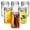 17oz*6, variant on 4oz Glass Spice Jars With Airtight Lids (set Of 6) Small Wire Clamp Mason For Herbs Honey Jam & Diy Wedding Favors 120ml Mini Canisters Pantry Kitchen Organization
