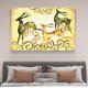 thumbnail image 4 of Póster decorativo de lienzo con diseño de alce en acuarela, decoración para dormitorio, paisaje deportivo, decoración para oficina, regalo, estilo marco, 20 x 30 cm, 4 of 8