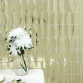 thumbnail image 4 of BalsaCircle Metallic Champagne Rectangle 6 feet Foil Tassels Fringe Backdrop Curtains Party, 4 of 8