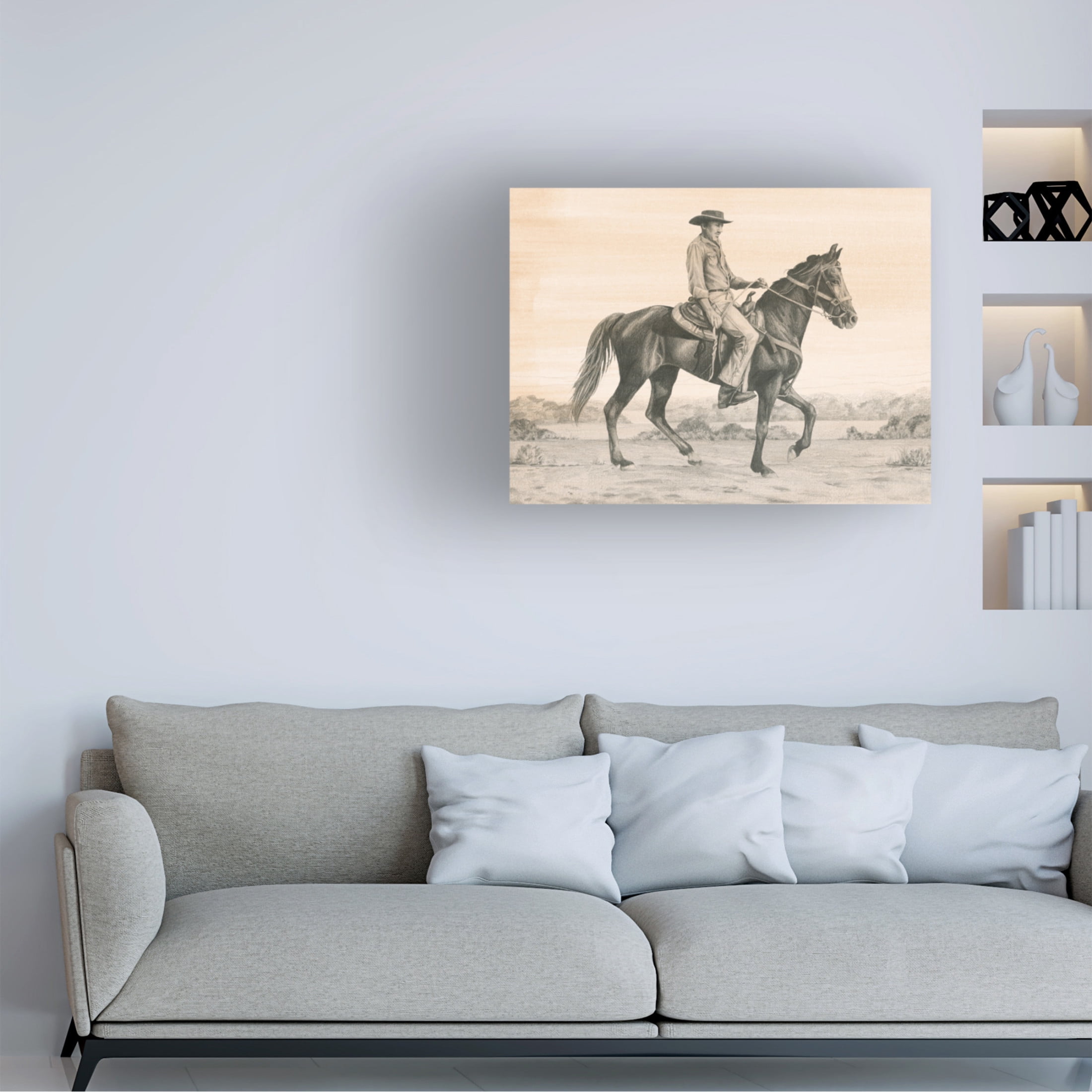Trademark Fine Art Grace Popp  Desert Ranger I Canvas Wall Art