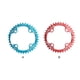 thumbnail image 3 of Soidarity Platos anchos estrechos prácticos 104BCD 32T rueda de cadena 4 agujeros piezas de placa de anillo de cadena única accesorios de Type3 NO3 Soidarity OD025887-04, 3 of 6