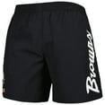 thumbnail image 2 of Men's Mitchell & Ness Black Cleveland Browns Team Essentials Nylon Shorts, 2 of 3