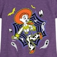 thumbnail image 3 of Toy Story - Jessie Web - Toddler & Youth Girls Short Sleeve Graphic T-Shirt, 3 of 5