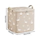 thumbnail image 1 of Bolsa de almacenamiento impermeable de gran capacidad con correa para el hombro - Organizador de viaje de tela transpirable para ropa, mantas y almohadas, bolsa de equipaje de mano plegable, 1 of 3