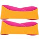 thumbnail image 1 of 2 Pack Waterproof Earmuffs Headbands for Yoga, Diving, Sports, Orange, 1 of 4
