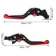 thumbnail image 4 of Palancas de embrague de freno Unique Bargains ajustables para Honda Monkey 125 negro rojo, 4 of 7
